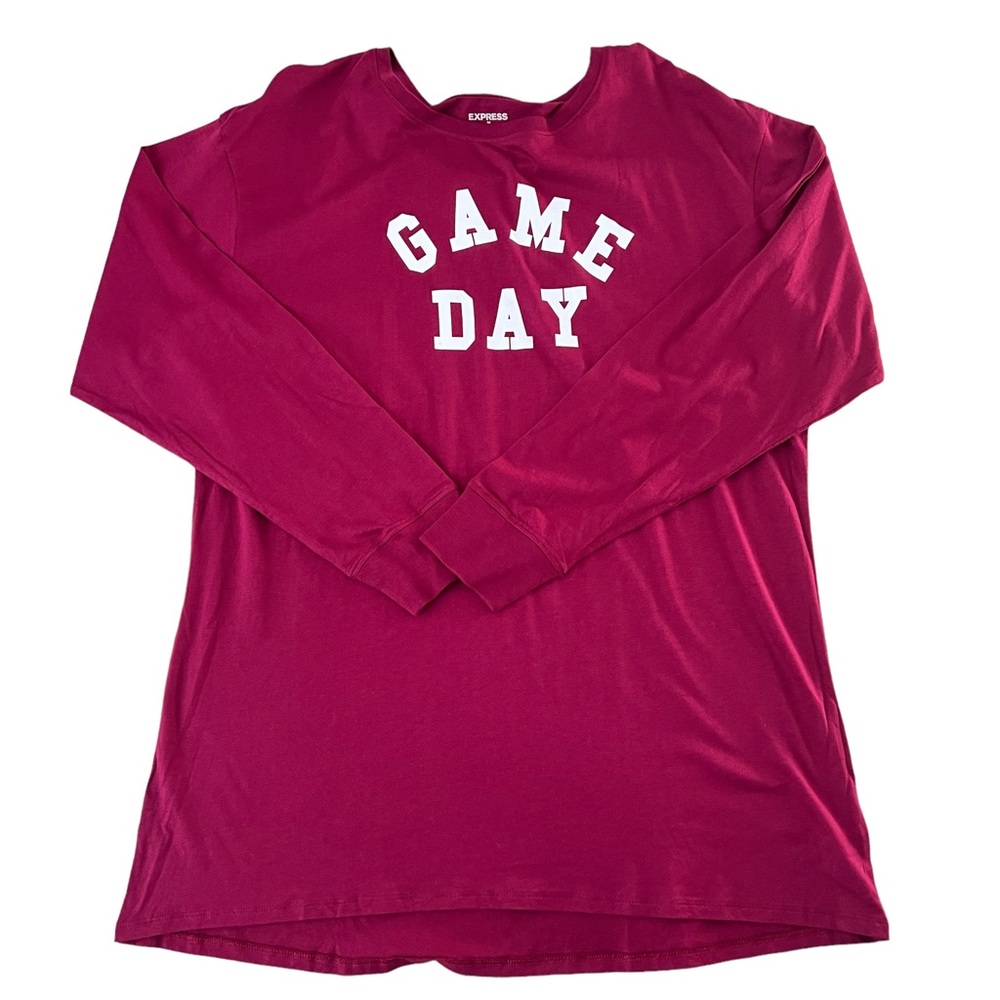 NWT Express “Game Day” Tunic Tee